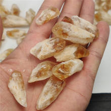 1-5cm Natural Brazilian Citrine Stone Yellow Quartz Crystal Rough Points Bulk Gemstone Healing Mineral Specimen DIY Material 2024 - buy cheap