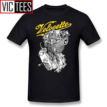 Camiseta clásica de motor de motocicleta para hombre, camisa de Velocette KTT350 de Moto, 100% de algodón, con estampado negro, talla grande 2024 - compra barato