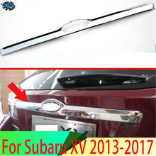 For Subaru XV 2013-2017 ABS Chrome Rear Boot Door Trim Cover Trunk Lid 2024 - buy cheap
