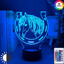 Acrylic Led Night Light Touch Sensor Color Changing Nightlight for Home Decoration Light Cool Gift 3d Illusion Lamp 2024 - buy cheap