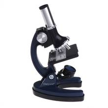 AIMOMETER Children Kid Biological Microscope Set Student Educational Toy 100x 600x 1200x Dropshipping 63HF 2024 - buy cheap