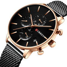 CURREN 8339 Brand Men Sport Watches Men's Quartz Watch Stainless Steel Waterproof Watch relogio masculino Clock Male 2024 - buy cheap