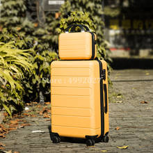 Conjunto de equipaje de 2 uds., bolsa de cosméticos de 20/24/28 pulgadas, estuche de viaje, spinner, maletas de viaje con ruedas con envío gratuito 2024 - compra barato