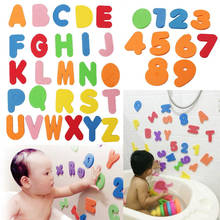 Rompecabezas de baño con letras alfanuméricas para niños, juguetes educativos para bebés, SA879195, 36 unids/set por juego 2024 - compra barato