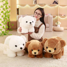 40/50cm Polar Bear Plush Toys Kawaii Stuffed Animals Plush Bear Toys Soft Dolls Long Plush Animal Toy Kids Present 2024 - buy cheap