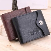 Leather Wallet Men Wallets Coin Purse Short Male Money Bag Quality Designer Mini Walet Quality Designer 2024 - buy cheap