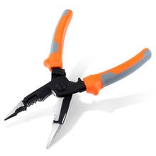 5-in-1 Wire Stripper 8in Electrician's Pliers Wire Stripper Crimping Pliers Needle Nose Pliers Multi-function Cable Cutter 2024 - buy cheap