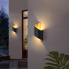 Luz LED de pared de 10W para interior y exterior, luces de pared arriba y abajo impermeables para dormitorio, sala de estar, escalera, fondo, lámpara de pared para porche 2024 - compra barato