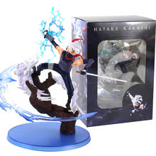 24 см Наруто Shippuden The Dark серия Hatake Kakashi фигурка Аниме ПВХ Коллекционная модель игрушки 2024 - купить недорого