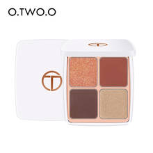 O.TW O.O-sombra de ojos de 4 colores, paleta de dibujo de colores marroquí, efecto de brillo mate, maquillaje de sombra de ojos para uso diario 2024 - compra barato