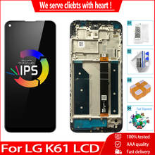 Pantalla LCD Original de 6,53 pulgadas para LG K61, pantalla táctil LMQ630EAW LM-Q630EAW, con Marco, montaje de digitalizador de repuesto 2024 - compra barato