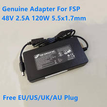 Genuíno fsp FSP120-AFAN2 48v 2.5a 120w FSP120-AFAN2-H3 ac adaptador de alimentação para hikvision gravador vídeo poe fonte alimentação carregador 2024 - compre barato