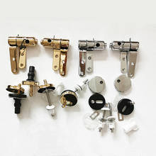 304 stainless steel toilet seats hinge fittings,Toilet seats cover solid wood resin golden silver hinge fittings,J19393 2024 - buy cheap