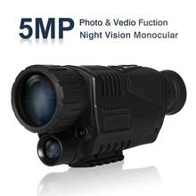 Monocular Digital de visión nocturna, 8GB, vídeo, foto, grabador DVR, binoculares IR, dispositivo de cámara de caza para Trail OutdoorSport 2024 - compra barato