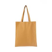 Прочные холщовые пустые продуктовые простые сумки-тоут сумка через плечо многоразовая сумка для покупок 2024 - купить недорого