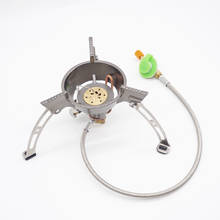 Camp gas stove Portable outdoor Windproof Burners Picnic Cooker Hiking Camping Equipment 2024 - buy cheap