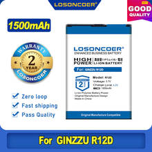 100% Original LOSONCOER 1500mAh For GINZZU R12D Mobile Phone Battery 2024 - buy cheap