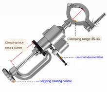 360 Degree Rotating Table Vise Multifunctional Aluminium Alloy Swivel Bench Vise Clamp Electric Drill Stand Rotating Tools 2024 - buy cheap