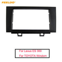 Аудиомагнитола FEELDO, комплект рамок Fascia Для Lexus ES 300, Toyota Windom, 2DIN, для CD/DVD, с рамкой, переходник для отделки панели 2024 - купить недорого