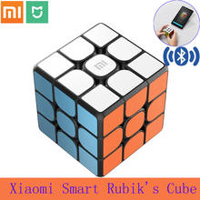Xiaomi Smart Mi Magic Cube Mijia Smart Rubik's Cube Work with Mijia APP Timing Bluetooth Connect Racing Structure For Kids Gifts 2024 - buy cheap