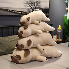 New 55cm-90cm Big Size Super Soft Pug Dog Plush Toy Cute Stuffed Animal Shar Pei Doll Sleep Nap Pillow Cushion Kid Birthday Gift 2024 - buy cheap