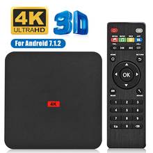 Conjunto tv box smart 4k hd rk3229, com wi-fi, 1 gb de ram, 8 gb de rom, reprodutor de mídia para android 10.0 2024 - compre barato