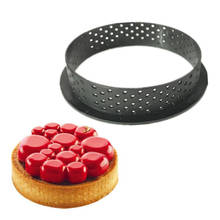 Molde antiadherente para hornear pasteles, herramienta de Decoración de cocina, cortador circular de Mousse, postre francés perforado, DIY 2024 - compra barato