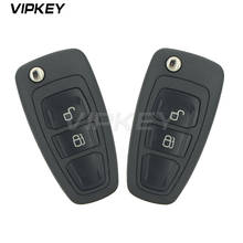 Remotekey 2pcs 5WK50165 5WK50166 5WK50168 5WK50169 For Ford Ranger C-Max Focus Grand Mondeo 2 button 433mhz FSK 4D63 chip HU101 2024 - buy cheap
