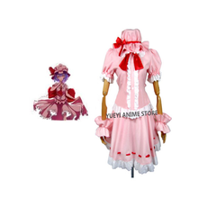 Disfraz de Anime Touhou Project Remilia Scarlet, disfraz personalizado de cualquier tamaño 2024 - compra barato