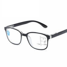 Anti blue light Reading Glasses Men Glasses 2.5 Progressive Multifocal Glasses Frame Women Near Far Sight Diopter Eyewear +1.5 2024 - buy cheap