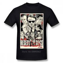 Fashion Street Guys Tops & Tees Men Cotton Camiseta TShirt Movie Reservoir Dogs T Shirt Unisex O-Neck T-Shirt Harajuku 2024 - buy cheap