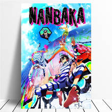 Poster imprime presente casa de detenção nanbaka jyugo japão anime pintura em quadrinhos arte da parede imagem da lona sala estar decoração casa 2024 - compre barato