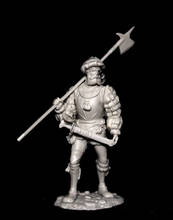 1/24 antigo guerreiro suporte com lança resina figura modelo kits miniatura gk unassembly sem pintura 2024 - compre barato