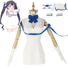 Hestia Sexy Cosplay Costume Sexy Dress Anime Is It Wrong to Try to Pick Up Girls in a Dungeon cosplay Costume Women White Dress 2024 - buy cheap