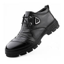 Осенние деловые повседневные мужские классические туфли на мягкой подошве, высококачественные мужские туфли из натуральной кожи, мужские классические туфли из воловьей кожи на шнуровке 2024 - купить недорого