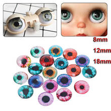 10Pairs Glass Doll Eyes Animal DIY Crafts Eyeballs For Dinosaur Eye Accessories Jewelry Making Handmade 8/12/18mm 2024 - buy cheap