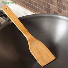 Natural Bamboo Kitchenware Rice Spatula Non-stick Pan 30cm Square Bamboo Spatula Creative 2024 - buy cheap