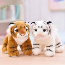 Hot White Tiger Jaguar  Soft Stuffed Animals Tiger Plush Toys Pillow Animal Lion Doll Cotton Girl Brinquedo Toys For Children 2024 - buy cheap