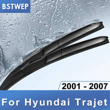 BSTWEP Hybrid Wiper Blades for Hyundai Trajet Fit Hook Arms 2001 2002 2003 2004 2005 2006 2007 2024 - buy cheap