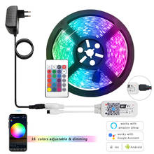 Smart Home WIFI Remote LED Strip DC12V RGB SMD 5050 2835 Ribbon Light Strip RGB Tape Flexible 5M 10M Diode Backlight TV Lighting 2024 - buy cheap