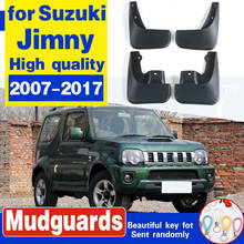 Pára-lamas para suzuki jimny 2007-2017 lama guardas abs carro exterior proteger decoração respingo flaps pára-choques acessórios do carro 2024 - compre barato