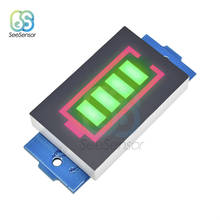 6S 7S Series Li-po Li-ion Lithium Battery Capacity Indicator Module Green Display Board Panel Battery Power Tester 2024 - buy cheap