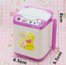 Accesorios para muñecas muebles de exhibición accesorios para electrodomésticos para muñecas Barbie para muñecas Monster alta Mini lavadora 2024 - compra barato