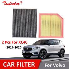 Air Filter Cabin Filter 2Pcs For VOLVO XC40 1.5T T3 2.0T D4 T4 T5 2017 2018 2019 2020 Model Car Filter Set OEM 31474521 31497285 2024 - buy cheap