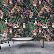Beibehang-papel tapiz personalizado de animales y plantas del sudeste asiático, Mural de Arte Moderno, foto, pintura de pared, sala de estar, sofá, fondo 2024 - compra barato