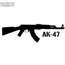 Volkrays Personality Car Sticker Kalashnikov AK-47 Accessories Reflective Waterproof Cover Scratch Cartoon Vinyl Decal,3cm*14cm 2024 - buy cheap