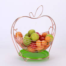 Stainless Steel Fruit Swing Basket Fruit Bowl Rack Stand Plate Decorative 2024 - buy cheap