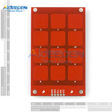 MPR121-Módulo de Sensor táctil capacitivo, teclas de teclado para Arduino, 3,3 V 2024 - compra barato