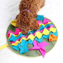 Pet Dog Find Food Puzzle Sniffing Mat Pad Activity Training Blanket Sniffing Mat Play Toys Dog Mat Relieve Detachable Stress 2024 - buy cheap