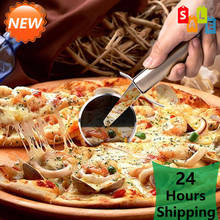 Stainless Steel Pizza Single Wheel Cut Tools Diameter 6.5CM Household Pizza Knife Cake Tools Wheel Use For Waffle Cookies 2024 - buy cheap